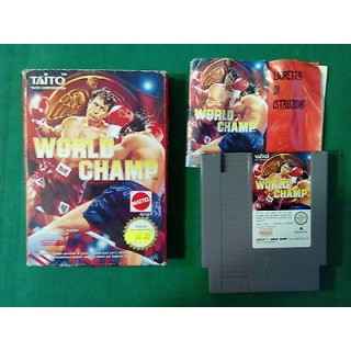 WORLD CHAMP - Gioco Taito Corporation per Nintendo Entertainment Sy...