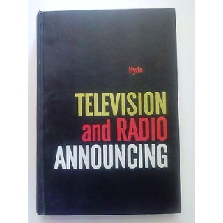 Hyde: Television and Radio Announcing 1959 in inglese A23  35,00€