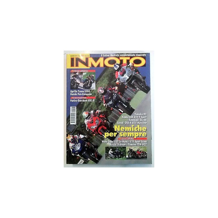 In Moto N. 6 Giugno 2002:Aprilia Tuono 1000 - Honda Pan-European - ...
