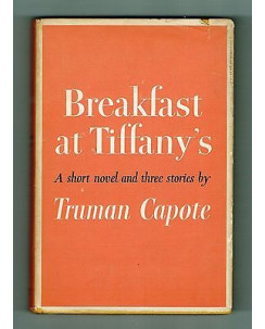 T. Capote: Breakfast at Tiffany's 1a ed. 4a stampa 1958 Random House [ENG] A22