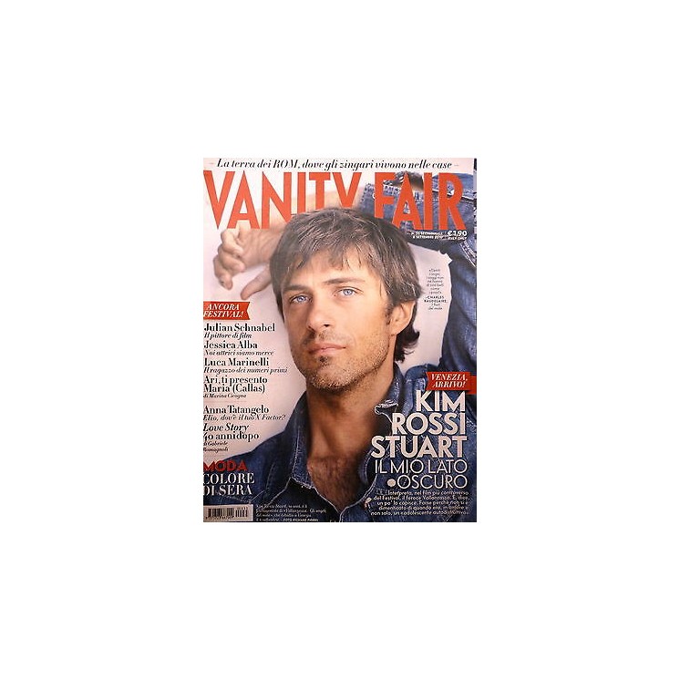 VANITY FAIR n. 35 [8 SETTEMBRE 2010] KIM ROSSI STUART, JESSICA ALBA...