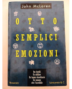 John McLaren: OTTO SEMPLICI EMOZIONI ed. LONGANESI & C. A18