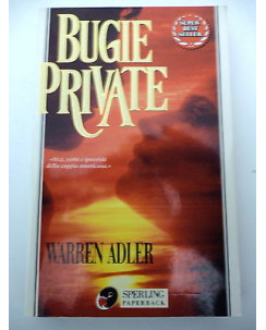 WARREN ADLER: Bugie private, 1996 SPERLING PAPERBACK A37