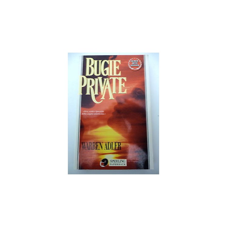 WARREN ADLER: Bugie private, 1996 SPERLING PAPERBACK A37  2,50€