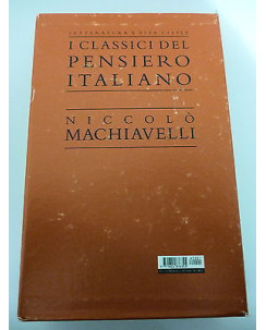 I CLASSICI DEL PENSIERO ITALIANO ( TRECCANI ) n.1: Niccolo' Machiavelli 2006 A51