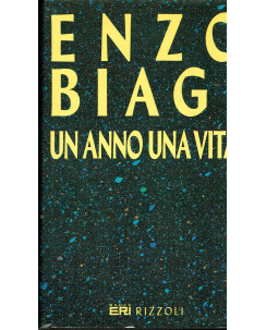 Enzo Biagi:un anno una vita ed.ERI Rizzoli A86