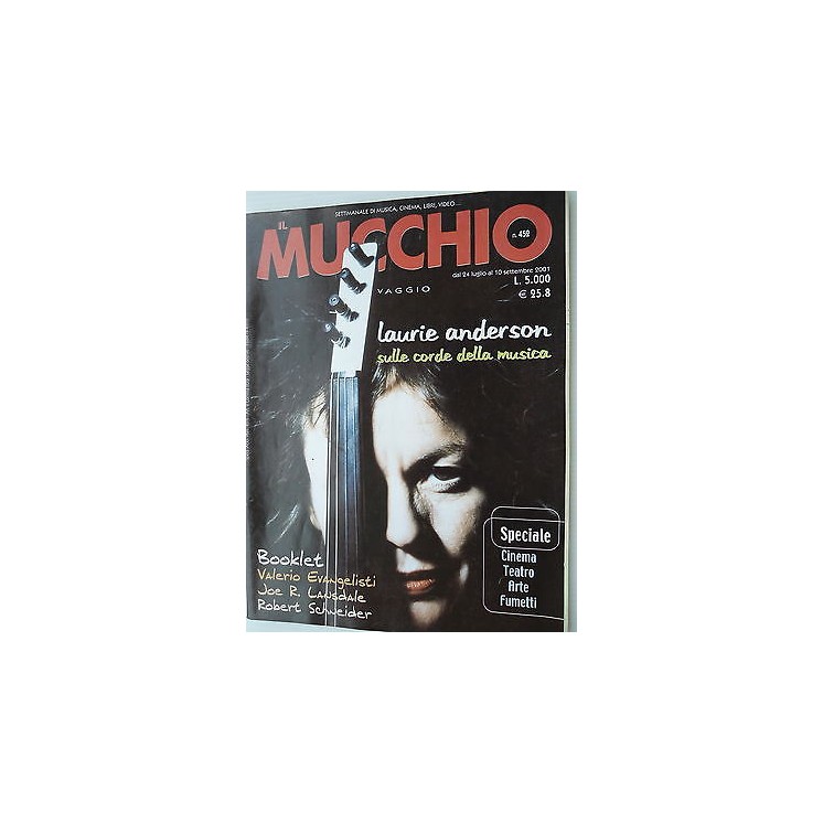 MUCCHIO SELVAGGIO n.452 24lug/10sett  2001 Laurie Anderson-Booklet ...