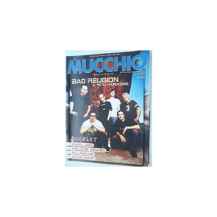 MUCCHIO SELVAGGIO n.471  29gen/4feb  2002 Bad Religion-Booklet  [SR...