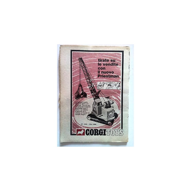 P72.005 Pubblicità Advertising NUOVO PRIESTMAN GRAB - CORGITOYS * 1...