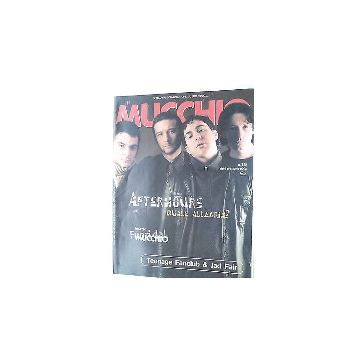 MUCCHIO SELVAGGIO n.480 2/8apr 2002 Afterhours-Teenage Fanclub-Jad ...