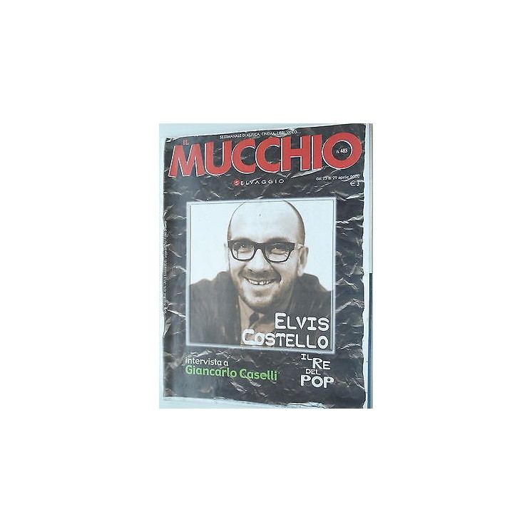 MUCCHIO SELVAGGIO n.483  23/29apr  2002 Elvis Costello-D.Silvesrti ...