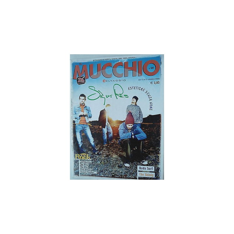 MUCCHIO SELVAGGIO n.505 15/21ott 2002 Sigur Ros-The Wire-Pink Milit...