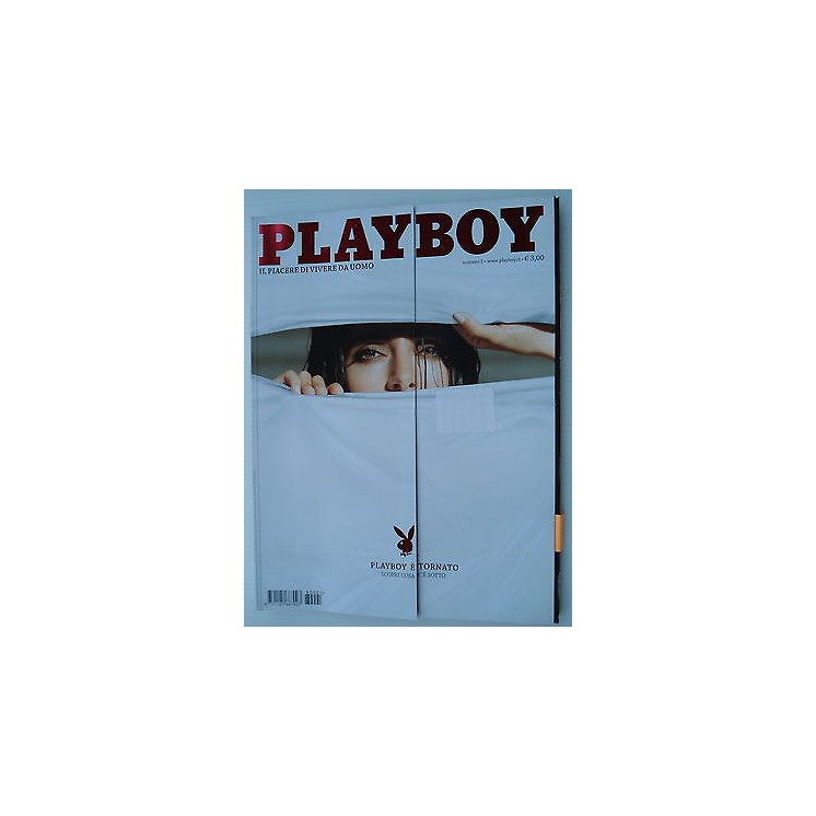 PLAYBOY  n.1 dic 2008/gen 2009 EDIZIONE ITALIA   [SR]  10,20€