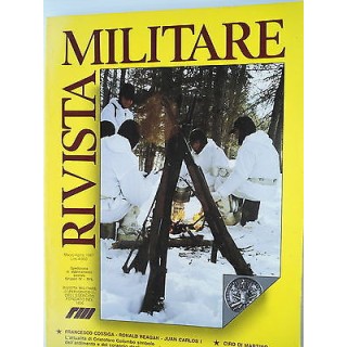 RIVISTA MILITARE n.2 mar/apr 1987 F.Cossiga-R.Reagan-J.Carlos I  [S...