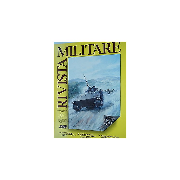 RIVISTA MILITARE n.3 mag/giu 1988 NATO-Scuola Artiglieria-Scuola Al...