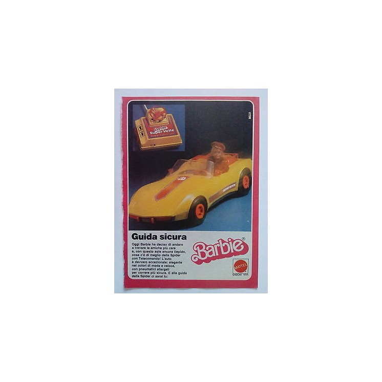 P81.007 Pubblicità Advertising CASETTA DI BARBIE * 1981 *  3,20€