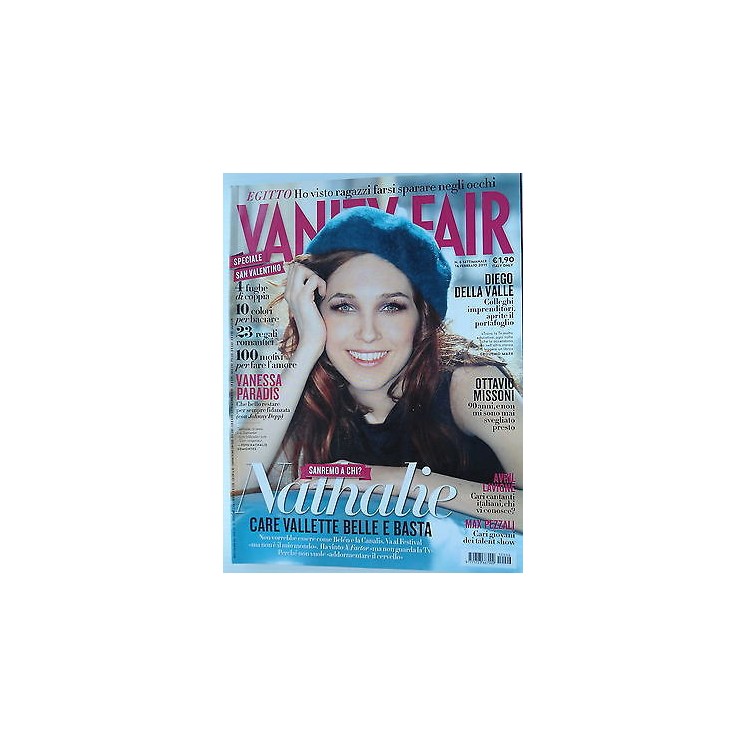 VANITY FAIR  n.6 16feb 2011  Nathalie-Vanessa Paradis-Ottavio Misso...
