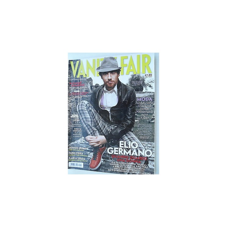 VANITY FAIR  n.9 5mar 2008 Elio Germano-Dennis Quaid-GAd Lerner  [S...