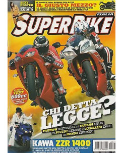 SUPERBIKE ITALIA N. 5 Anno VIII Maggio 2006 Kawa Zzr1400 - Honda Cbr600rr 