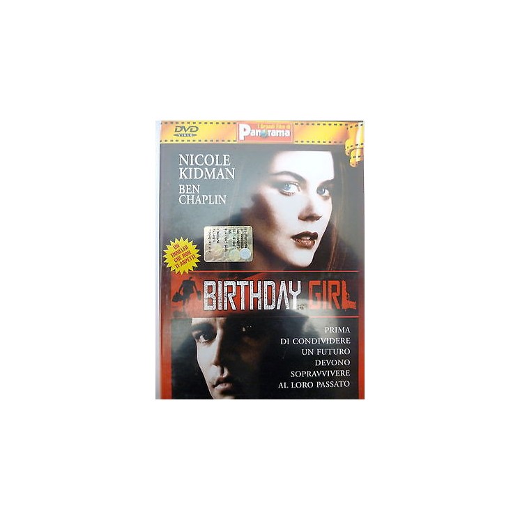 BIRTHDAY GIRL ( KIDMAN/CHAPLIN ) DVD 93m ca. I GRANDI FILM DI PANOR...