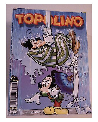 Topolino n.2360 -20 Febbario 2001- Edizioni Walt Disney