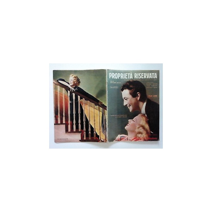Proprietà Riservata - Robert Taylor * Suppl. Cinema Illustrazione n...