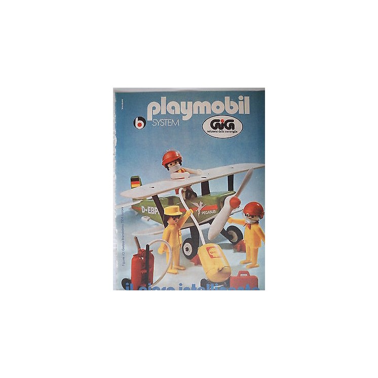 P.70.19 Pubblicita' Advertising Playmobil System Gig 1970 Clipping ...
