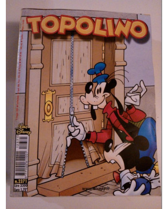 Topolino n.2371 -8 Maggio 2001- Edizioni Walt Disney
