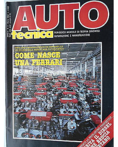 AUTO tecnica n.3 mar  1983  Ferrari-Lancia Beta-Sirio 2.4   [SR]