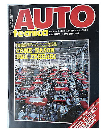 AUTO tecnica n.3 mar  1983  Ferrari-Lancia Beta-Sirio 2.4   [SR]