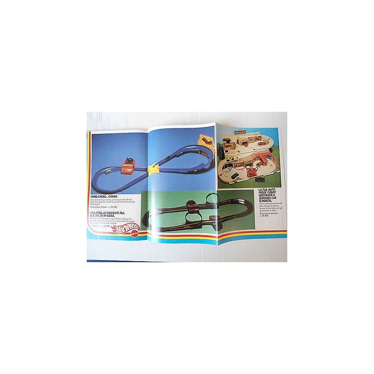 P.80.02 Pubblicita' Advertising Hot Wheels Pista e automobili 1980 ...