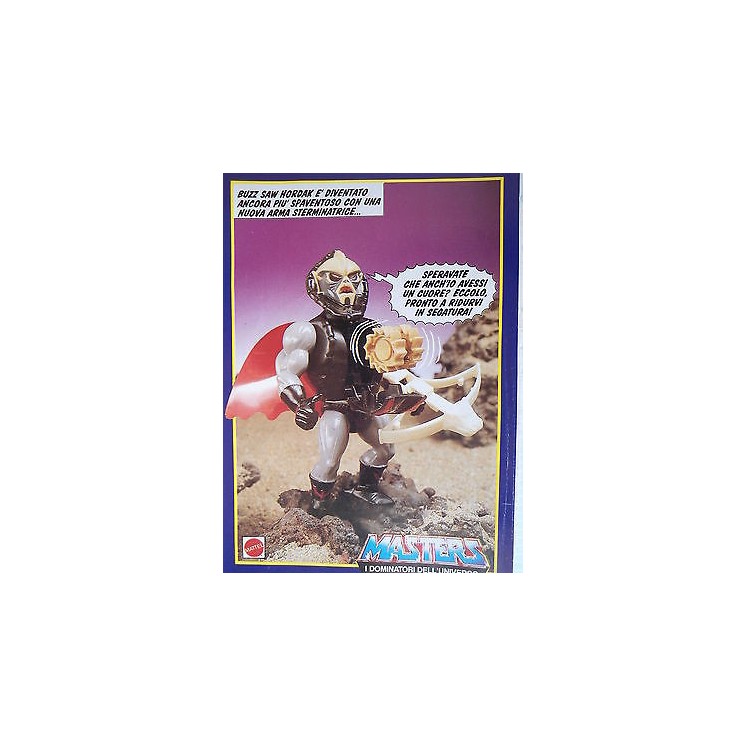 P.80.26 Pubblicita' Advertising Mattel Masters Buzz SawHordak 1980 ...