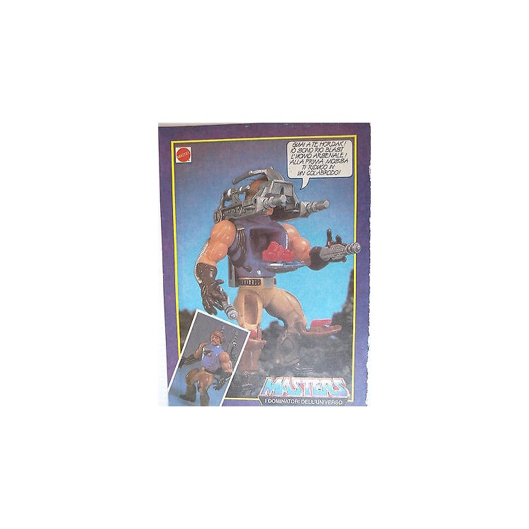 P.80.27 Pubblicita' Advertising Mattel Masters Rio Blast 1980 Clipp...