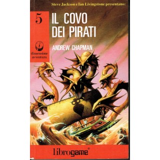A.Chapman:LIBROGAME serie dimensione avventura 5 il covo dei pirati...