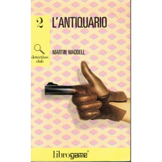 M.Waddell:LIBROGAME serie detectives club 2 l'antiquario 1ed 86 A75...