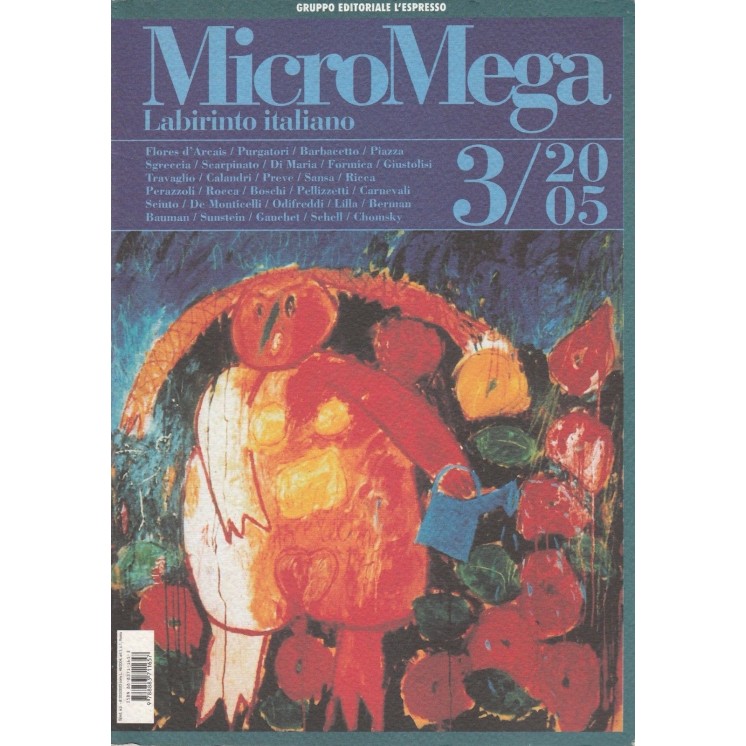 MicroMega N. 3/05:Labirinto italiano - Purgatori Piazza Sgreccia  A...