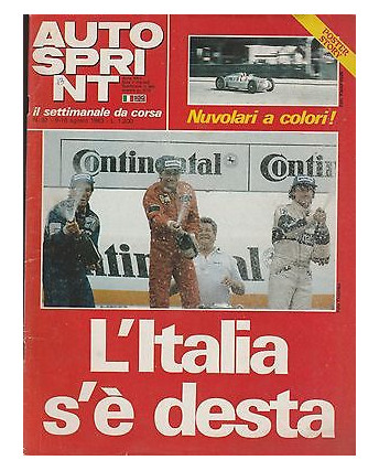 Auto Sprint n. 32 del 1983:L'Italia s'e desta