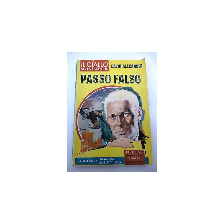 DAVID ALEXANDER: Passo Falso - 1963 IL GIALLO MONDADORI n.646 - A77...