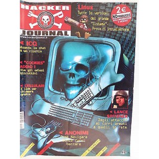 Hacker Journal n. 2 Giu 2002 Ed. 4Ever Linux ICQ Lance Spitzner FF0...