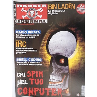 Hacker Journal n. 8 Sett 2002 Ed. 4Ever Bin Laden IRC Radio Pirata ...