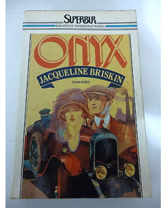 JACQUELINE BRISKIN: Onyx - 1987 SUPERBUR RIZZOLI -  A79