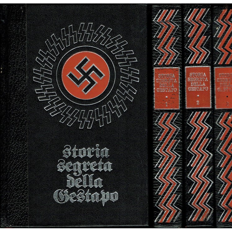 Storia segreta della GESTAPO 1/4 completa ed.Ferni 1972 A77  25,00€