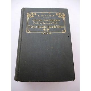 A. DE R. LISLE: Nuovo dizionario moderno razionale pratico TED-ITA ...