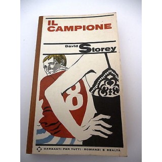 DAVID STOREY: Il campione - 1966 " ROMANZI E REALTA' " GARZANTI A32...