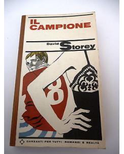 DAVID STOREY: Il campione - 1966 " ROMANZI E REALTA' " GARZANTI A32