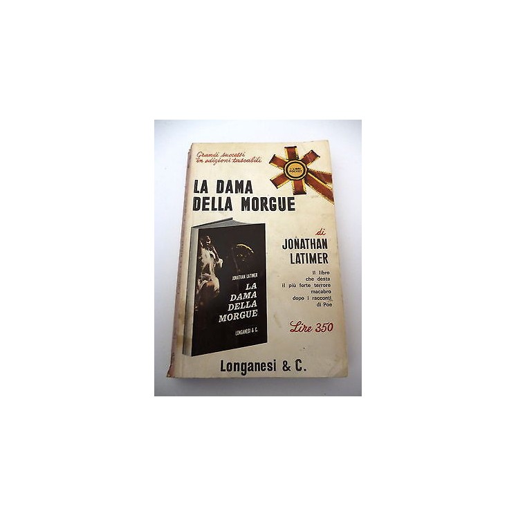 JONATHAN LATIMER: La dama della Morgue - 1967 I LIBRI POCKET LONGAN...
