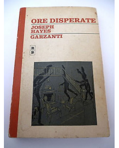 JOSEPH HAYES: Ore disperate - I° ed. 1976 " I ROSSI E I BLU " GARZANTI A32