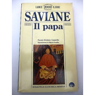 GIORGIO SAVIANE: Il Papa, 1995 BIBLIOTECA ECONOMICA NEWTON A55  2,00€