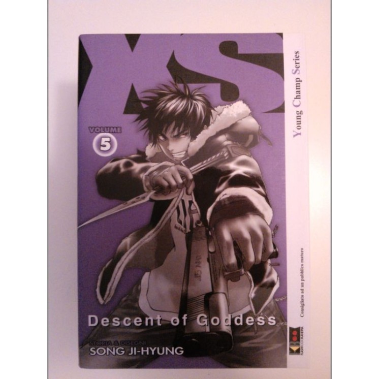 XS Descent of Godless di Song Ji-Hyung -Volume 05- Sconto 50% Ed. F...