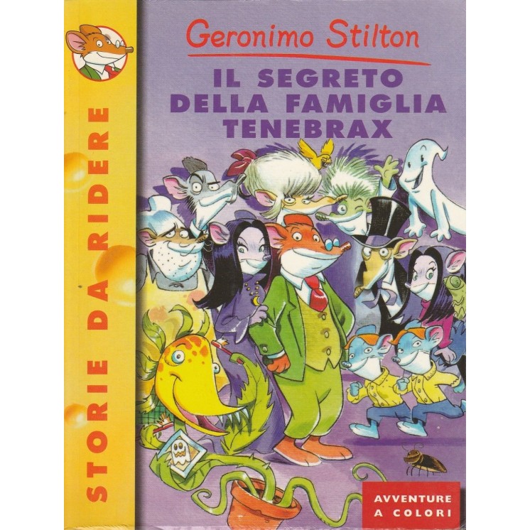 Geronimo Stilton - Il segreto della famiglia Tenebrax ed.Piemme A61...